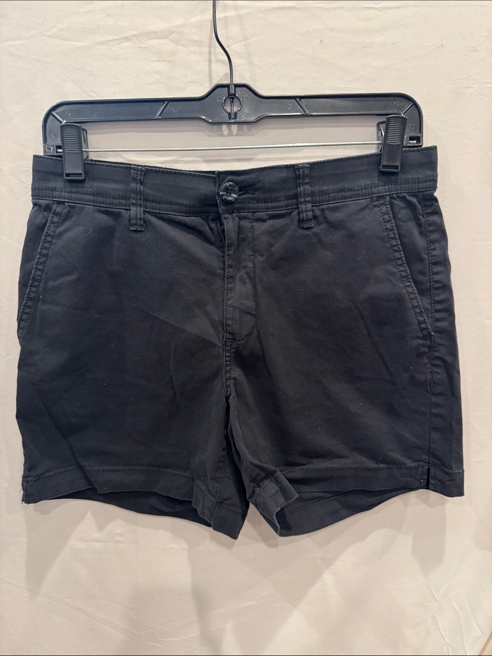 Curve Appeal Black Cotton Bermuda Shorts Soze 4